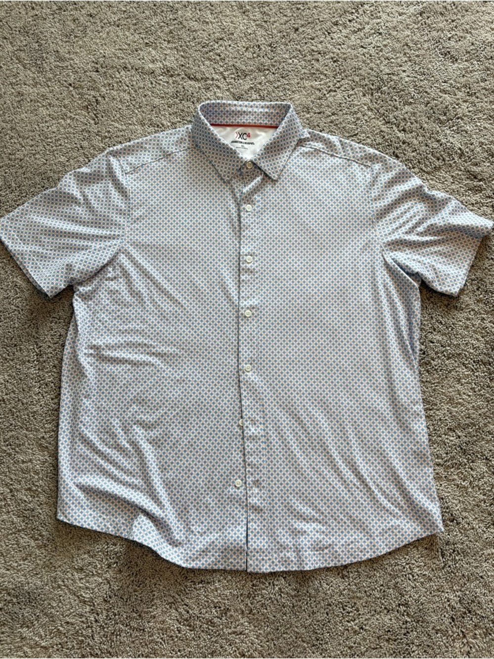 Johnston & Murphy XC4 Performance Short Sleeve Shirt